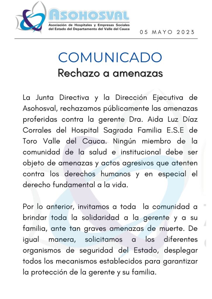 LOS HOSPITALES PÚBLICOS DEBEN SER UNA PRIORIDAD DEL VALLE DEL CAUCA Y DE COLOMBIA. (4)